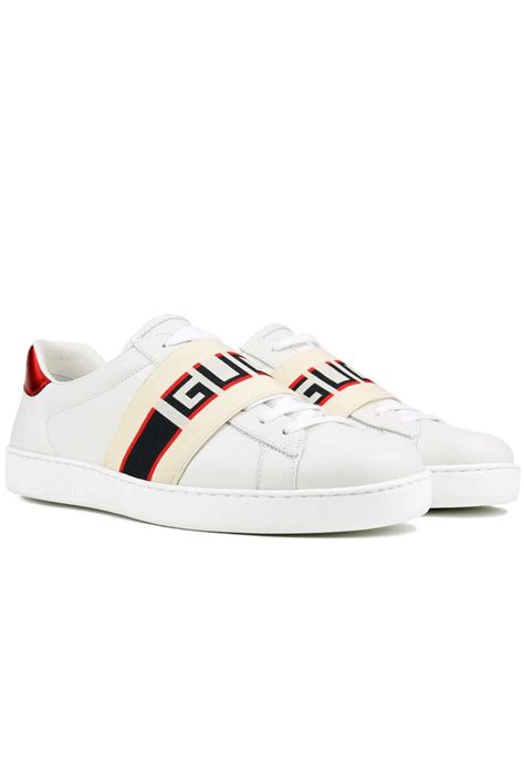 gucci sneaker strap|Gucci takkie price.